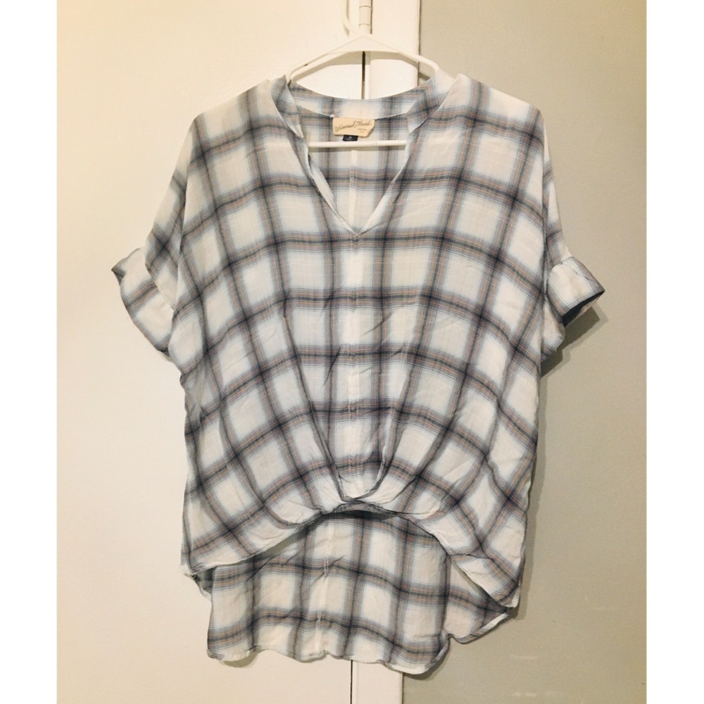 Checkered Blouse
